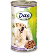 Dax konzerva pre psov s jahňacím 1240 g