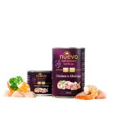 NUEVO cat Adult Chicken & Shrimps 400 g konzerva