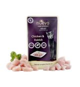 NUEVO cat Adult Chicken & Rabbit 85 g kapsičky