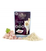 NUEVO cat Light Chicken with Rice 85 g kapsičky