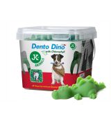 JK Dento Dino dentálna maškrta s chlorofylom 7,5 cm 460 g