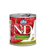 N&D DOG QUINOA SKIN&COAT DUCK WET FOOD 285 G