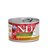 N&D DOG QUINOA SKIN&COAT QUAIL MINI WET FOOD 140 G