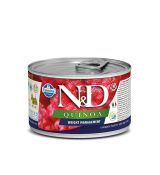 N&D DOG QUINOA WEIGHT MANAGEMENT MINI WET FOOD 140 G