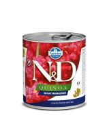 N&D DOG QUINOA WEIGHT MANAGEMENT WET FOOD 285 G