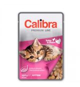 Calibra Cat kapsička Premium Kitten Turkey & Chicken 100 g