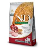 Farmina N&D dog AG senior medium & maxi, chicken, spelt, oats & pomegranate 12 kg