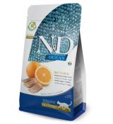 Farmina N&D cat OCEAN (GF) adult, neutered, herring & orange 1,5 kg