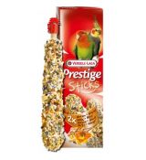 Pamlsok VL Prestige Sticks Big Parakeets Nuts & Honey 2 ks- tyčinky pre stredné papagáje s medom a orechami 140 g