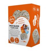 Blok DUVO+ s ustricovým gritom pre vtáky 200g - 7,2x9,7x3,5cm