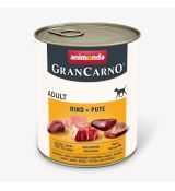 Animonda GRANCARNO® dog adult hovädzie a morka bal. 6 x 800g konzerva