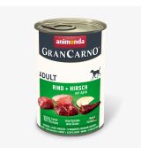 Animonda GRANCARNO® dog adult hovädzie,jeleň,jablko bal. 6 x 400g konzerva