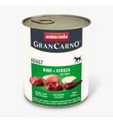 Animonda GRANCARNO® dog adult hovädzie,jeleň,jablko bal. 6 x 800g konzerva