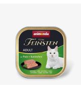 Animonda Vom Feinsten cat CLASSIC morka a králik bal. 16 x 100 g